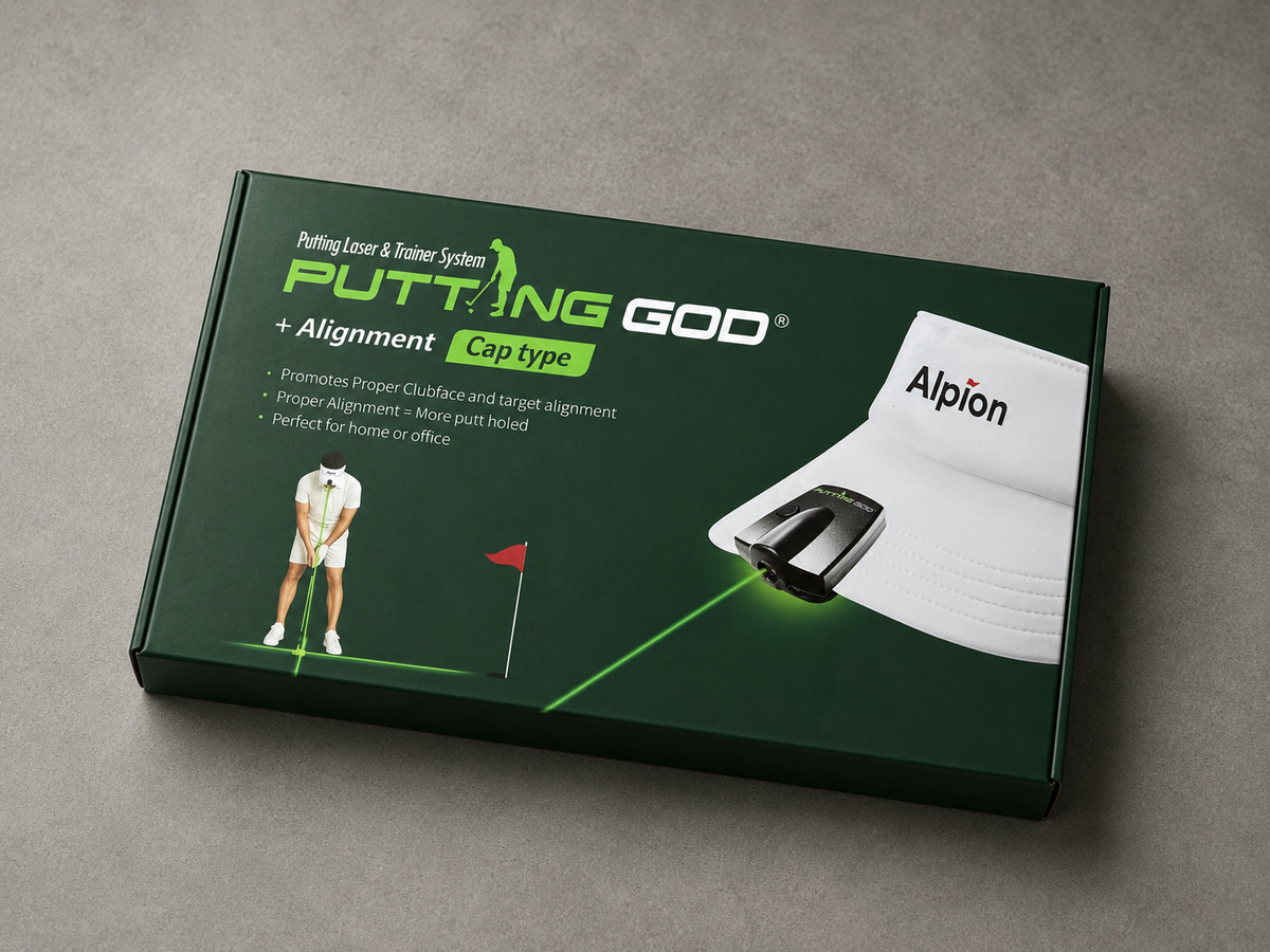 Putting God Cap Clip Laser Putting Training System