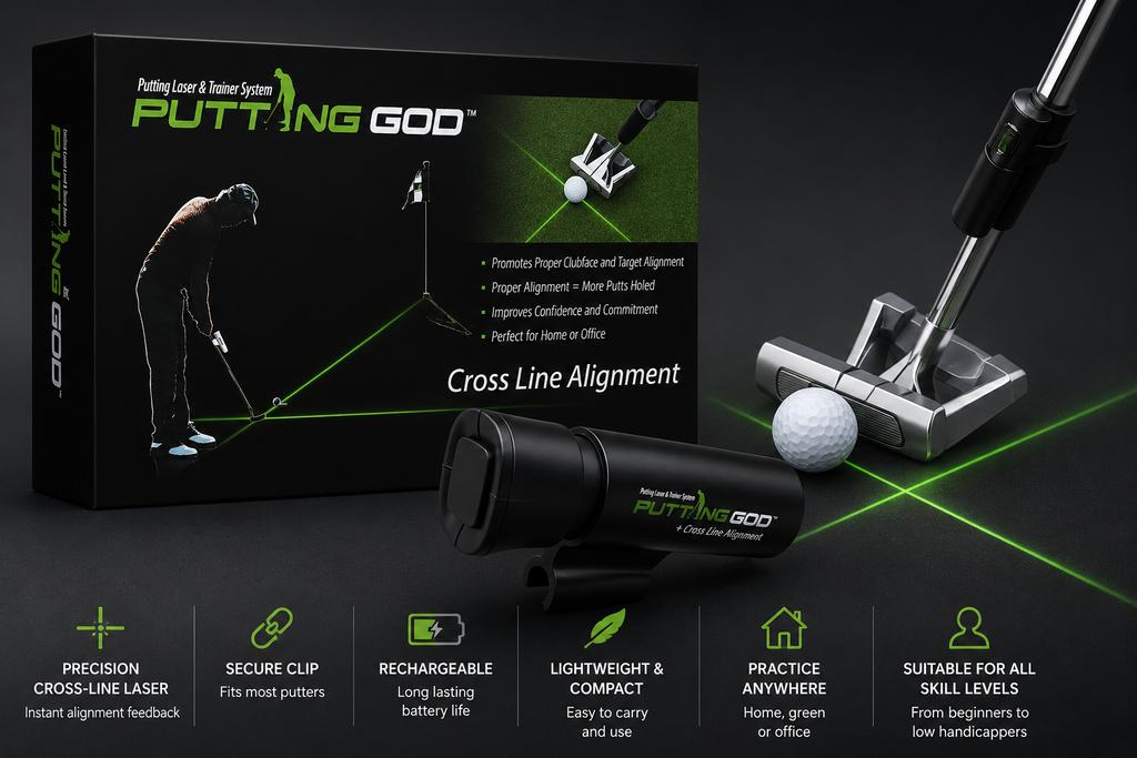 Putting God Cross Line Putting Laser & Training System