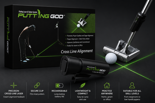 Putting God Cross Line Putting Laser & Training System